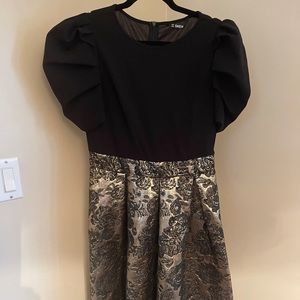 Black and Gold formal Dress